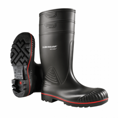 Kalosze DUNLOP ACIFORT HEAVY DUTY FULL SAFETY S5 SRA - czarne