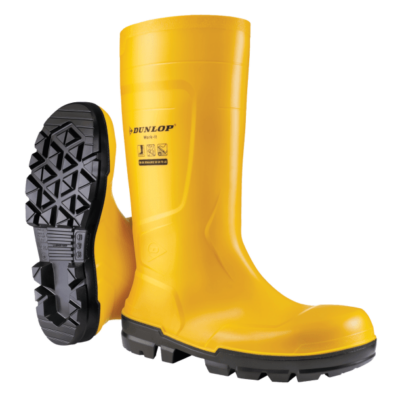 Kalosze DUNLOP Work-it Full Safety S5 - żółte