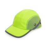 Czapka ochronna (czapkokask) BUMPCAP z siatką ŻÓŁTA HV