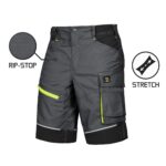 Spodnie krótkie LIDO SPANDEX GRAY