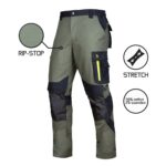 Spodnie do pasa ULTRATECH RIP-STOP STRETCH GREEN