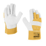 Rękawice ocieplane wzmacniane skórą X-TIP TOP WINTER (rozmiar 10,5)