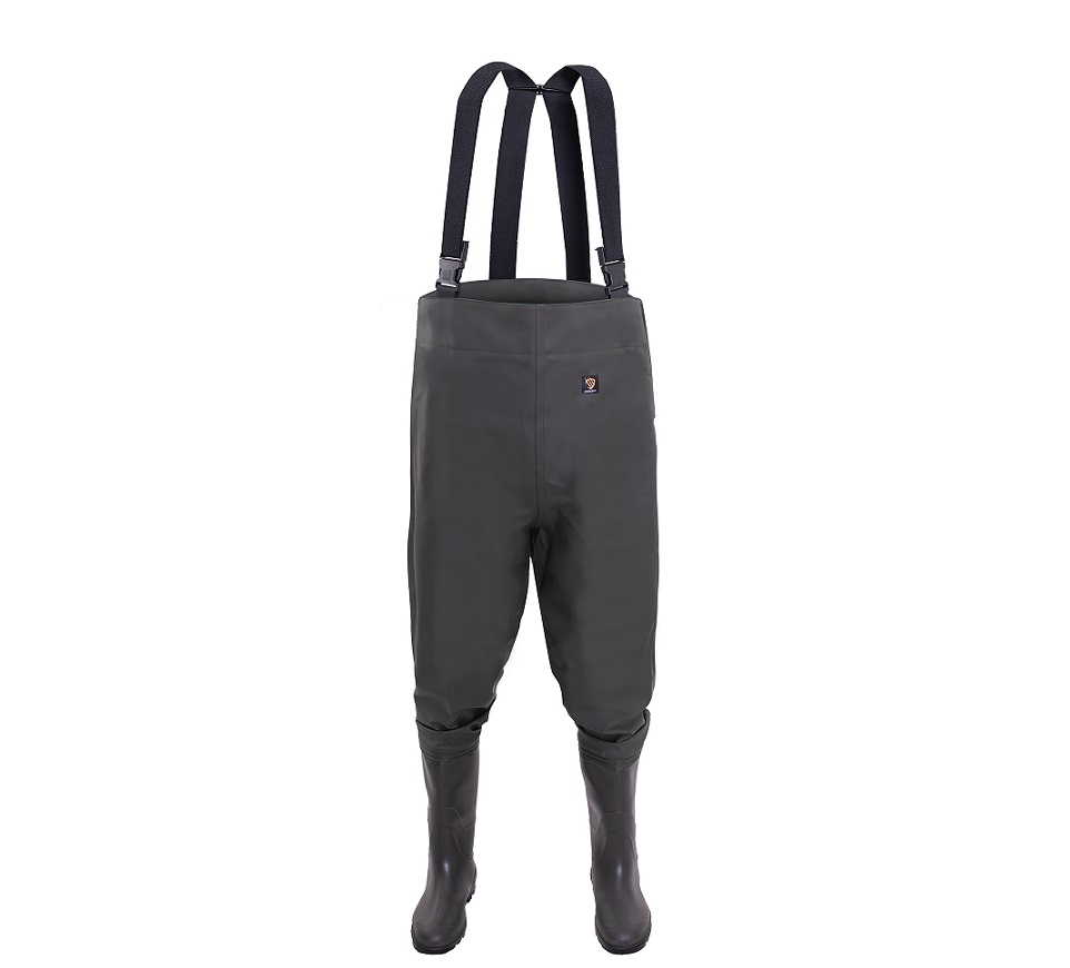 Spodniobuty długie FISHER CHEST WADERS oliwkowe