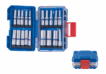 Zestaw narzędzi 1/4" 48 szt. (nasadki krótkie 6-kąt. 5 - 14mm + bity)