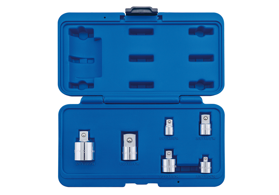 Zestaw adapterów i redukcji 1/4" - 3/4" 6 cz.