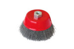 Szczotka doczołowa drut karbowany (INOX)
