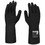 Rękawice gumowe X-BLACKCHEM (rozmiar 11)