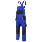 Spodnie ogrodniczki PROMAN STRETCH 250 rozmiar 48 niebieskie WYPRZEDAŻ